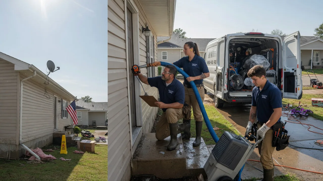 Ceiling Water Damage Restoration in Ringwood, IL near me
